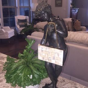 Kay Craft Mother of pearl Minaudiere